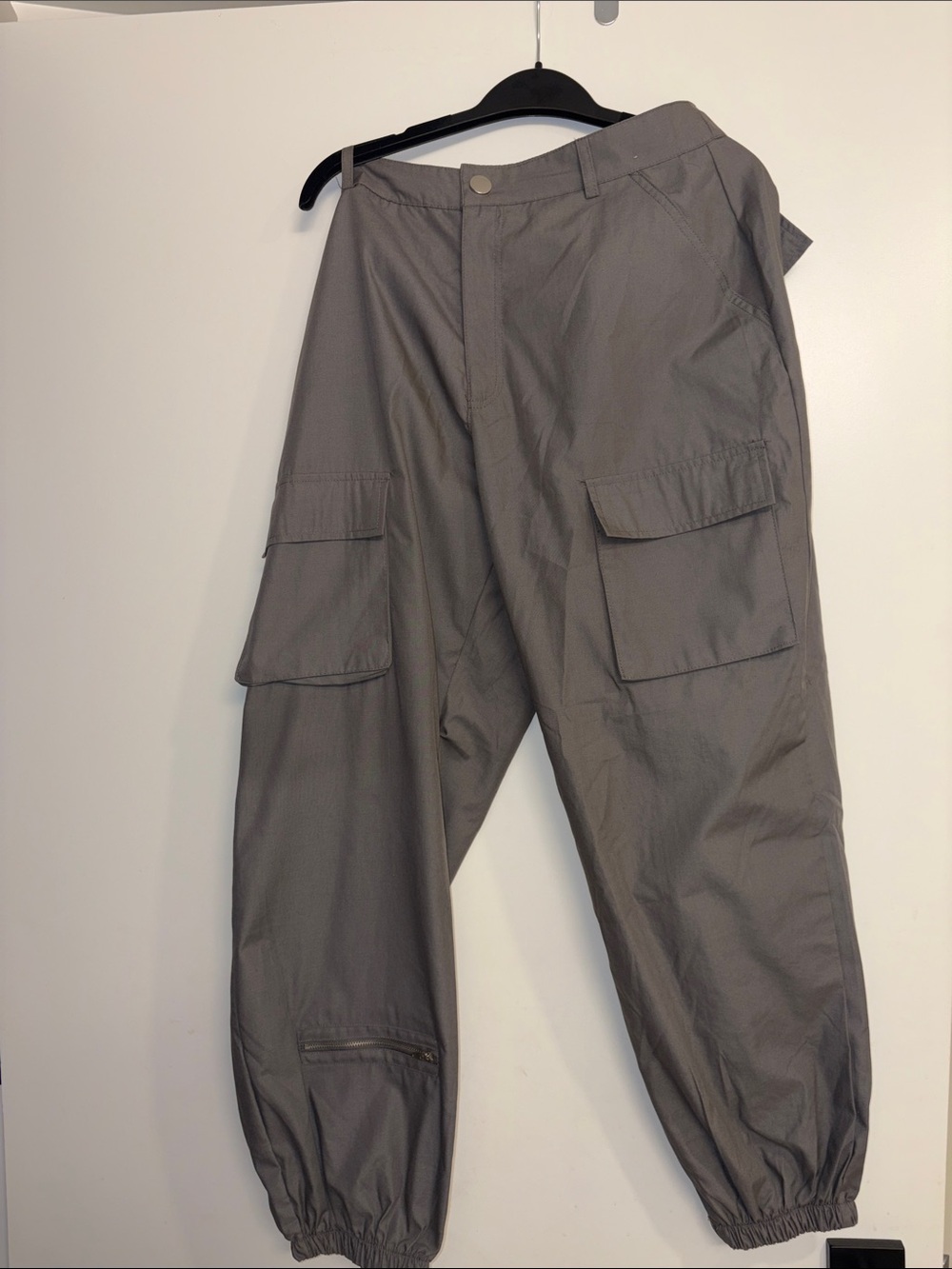 Gray Cargo Pants